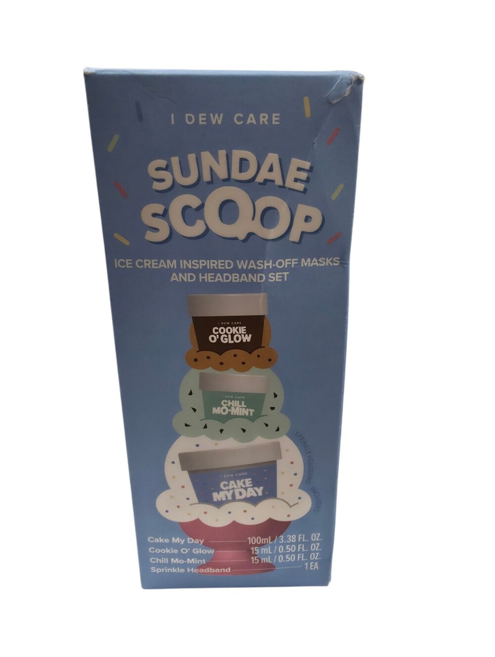 I Dew Care Sundae Scoop Wash-Off Mask Set